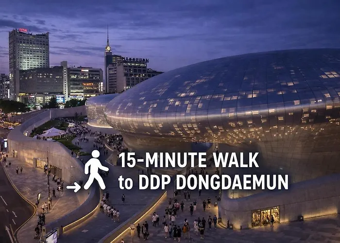 別墅 명동 동대문 Ddp 주변 L 6인숙소 L 역세권 공항버스4분 무료짐보관