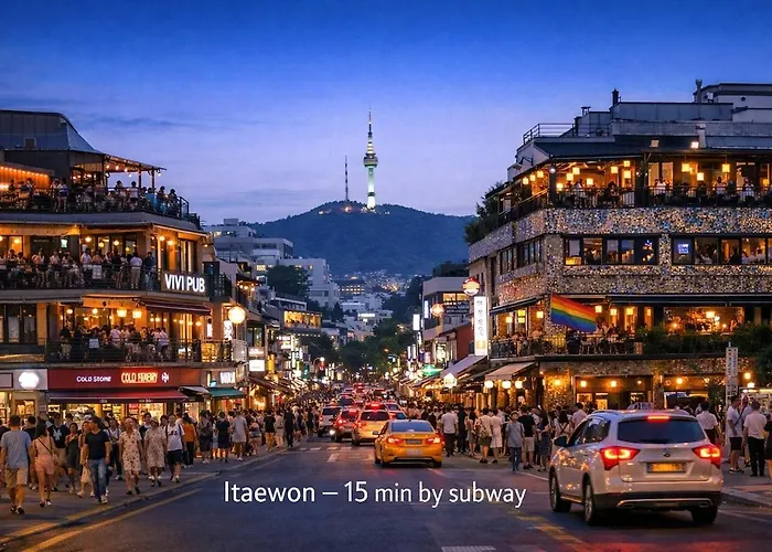 명동 동대문 Ddp 주변 L 6인숙소 L 역세권 공항버스4분 무료짐보관 別墅